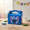 Cajas Para Sorpresas X18u Cumpleaños Stitch Azul