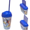 Vaso Pitillo Bluey Sorpresa X6u Alta Calidad Cumpleaños