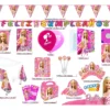 Kit Infantil Decoración Fiesta - Barbie X36 Invitados