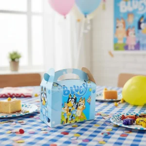 Cajas Sorpresa Temática Bluey X6 Unidades Cumpleaños