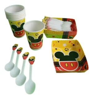 Kit Decoración Infantil Mickey Orejas 12inv Leer Descripción