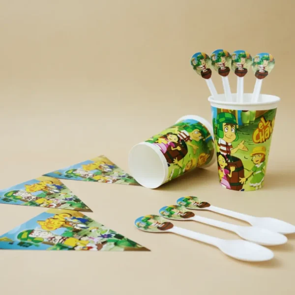 Kit Decoración El Chavo X12 Niños + Número