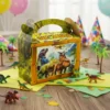 Caja Cajita Feliz Sorpresa X6 Unidades Dinosaurios Animales