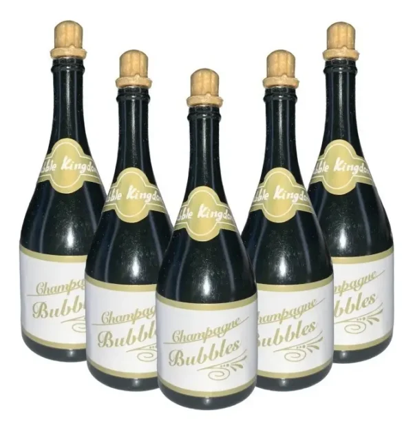 Burbujero Champagne Pack X 10 Unidades, para Fiesta y Niños de 3 Años