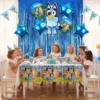 Kit Decoración Bluey X24 Cortina + Vela Decoración Full