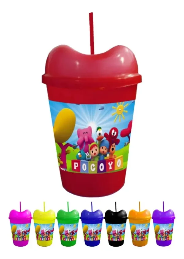 D_NQ_NP_2X_970086-MCO104555038201_012026-F Vaso Pitillo Pocoyo X12 Sorpresa Piñata Regalo Fiesta