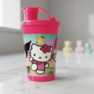 Vaso Pitillo Sorpresa Hello Kitty X12 Termo Fiesta Infantil