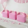 Caja Cajita Feliz Sorpresa X12 Unidades Rosada Niña