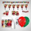 Kit Decoración Fiesta - Cristiano Ronaldo Portugal Cr7 X 12