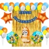 Kit Decoración Bingo Globos Metálicos + Numero