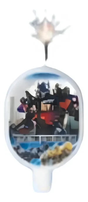 Vela Plana De Transformers Para Fiestas De Cumpleaños