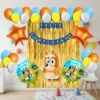Kit Decoración Bingo Globos Metálicos + Numero