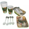 Kit Decoración Grado Graduación X36 Vasos + Platos + Cuchara