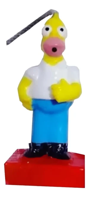 Vela De Los Simpson Para Cumpleaños