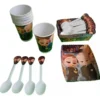 Kit Decoración Jefe En Pañales X24 Vasos + Platos + Cucharas