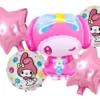 Bouquet 5 Globos Color Rosado My Melody 45cm y 65 cm