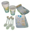 D_NQ_NP_2X_746035-MCO107125644739_022026-F (1) Kit Decoración Baby Shower X12 Vasos + Platos + Cucharas