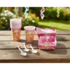 Kit Decoración Barbie X24 Vasos + Plato + Cuchara