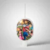 Kit Decoración Mario Bros Juego Cumpleaños Vela Mantel Globo