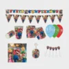 Kit Decoración Mario Bros Juego Cumpleaños Vela Mantel Globo