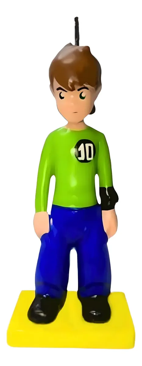 D_NQ_NP_2X_828110-MCO85783385666_062025-F Vela De Ben 10 Para Cumpleaños