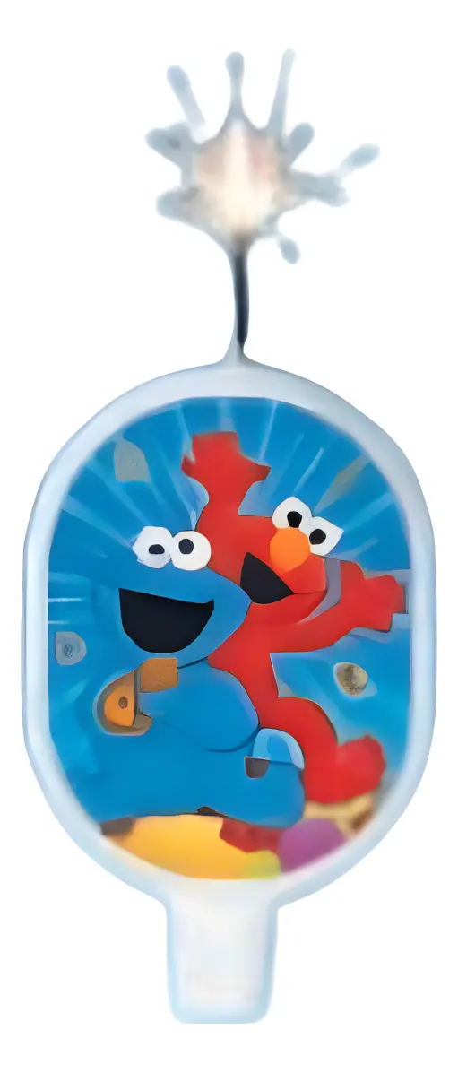 Vela Plana De Elmo Para Fiestas De Cumpleaños