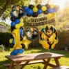 Kit Decoración Wolverine Globos Metálicos Completo + Número