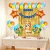 Kit Decoración Bingo Globos Metálicos + Numero