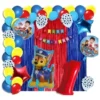 Kit Decoración Paw Patrol Globos Metálicos + Número