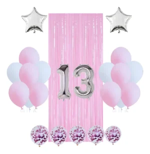 D_NQ_NP_2X_976850-MCO80115584703_102024-F Decoración Globos Rosa Pastel Para Cumpleaños