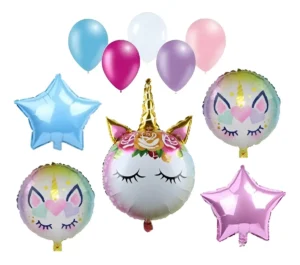 D_NQ_NP_2X_986817-MLA96214844474_102025-F (1) Globos Unicornio Reutilizables Multicolor Helio Premium 45cm x12 Cumpleaños